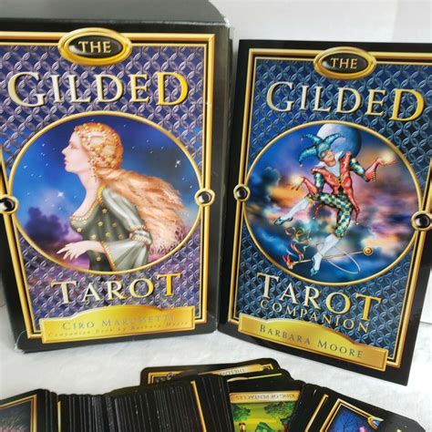 The Gilded Tarot Deck By Ciro Marchetti English Tarot Card Decks