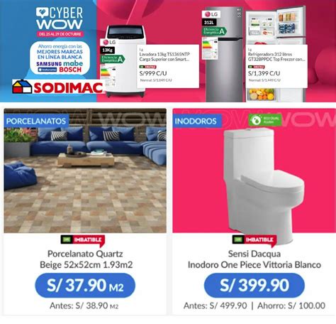 Sodimac Catálogo Promocional Válido del 26 10 al 29 10 Página nº 1