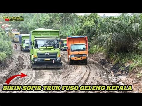 Ingin Di Juluki Si Raja Lumpur Truk Hino 235 JD Bertenaga Monster Bikin