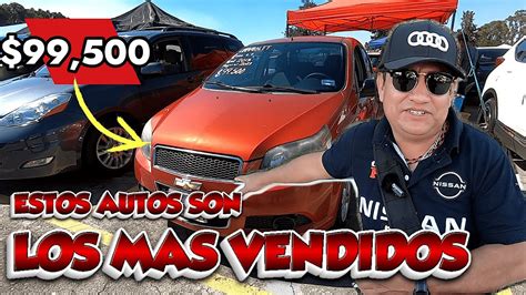 Estos Son Los Autos Mas Vendidos En Los Tianguis De Autos Youtube