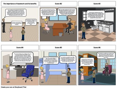 The Importance Of Teamwork And Its Benefits Storyboard