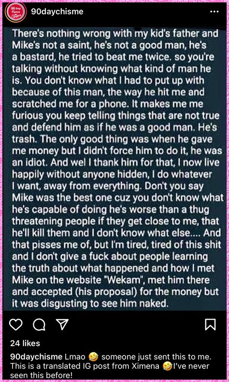 Ximena not holding back 💥💨 : r/90dayfianceuncensored