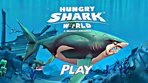 Great White Shark Awesome Gameplay Hungry Shark World Great White Shark Best Gameplay