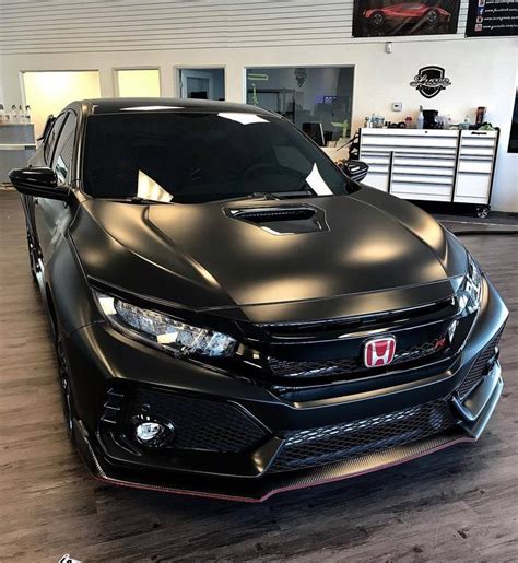 All Black Honda Civic Type R