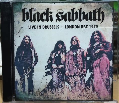 Black Sabbath Live In Brussels London Bbc 1970 2xcd Skilometal