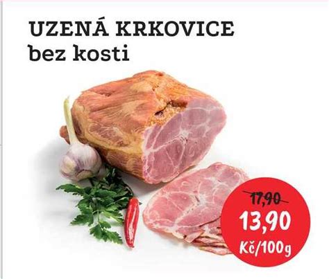 ARCHIV UZENÁ KRKOVICE bez kosti 100g v akci platné do 13 2 2022