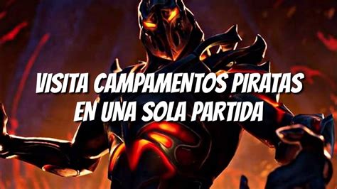 Fortnite Visita Campamentos Pirata En Una Partida Youtube