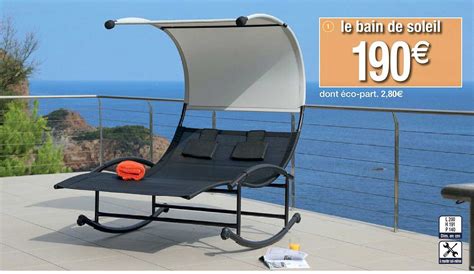 Promo Le Bain De Soleil Chez Cora Icatalogue Fr