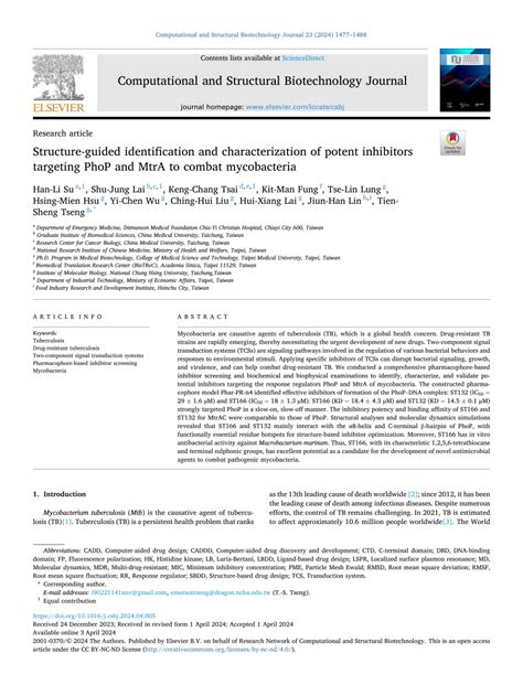 PDF Structure Guided Identification And Characterization Of Potent