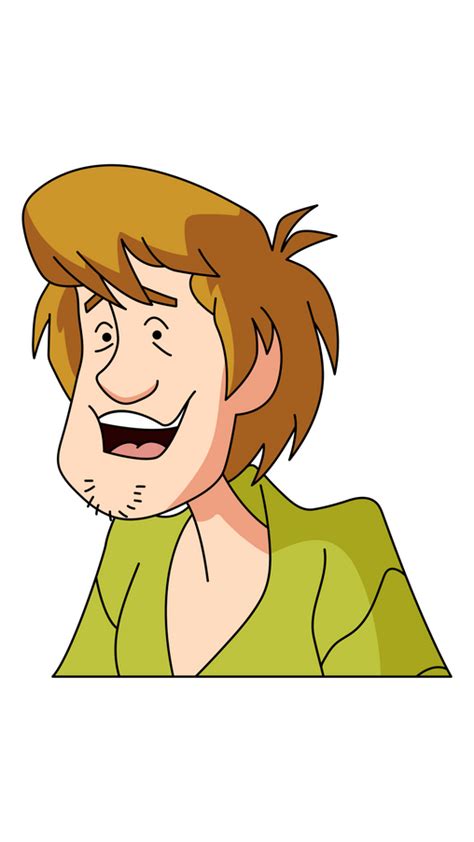 Scooby Doo Shaggy Rogers Smile Sticker Shaggy Rogers Shaggy Scooby