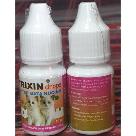 Jual Trixin Drop Ml Obat Tetes Mata Dan Obat Tetes Hidung Kucing