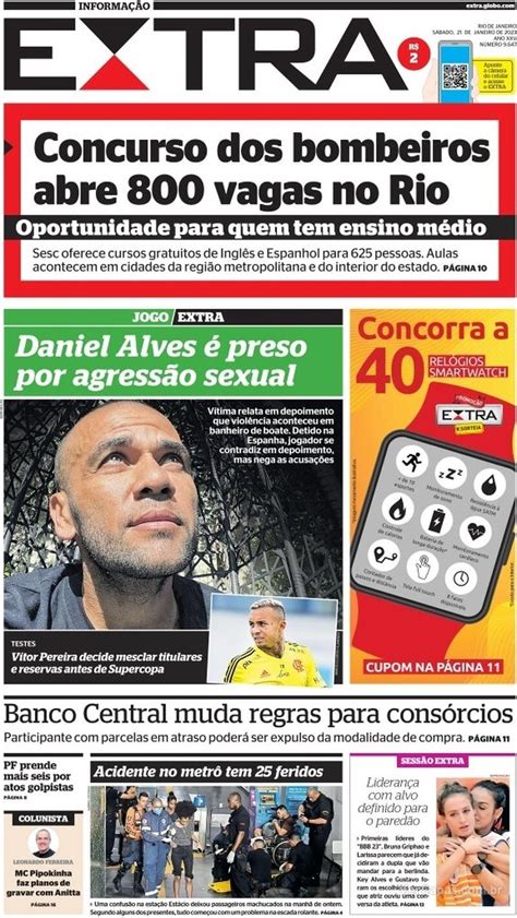 Capa Extra Quinta 19 De Janeiro De 2023