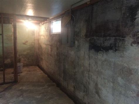 Johns Waterproofing Before And After Photo Set Government Camp Or Reclaiming A Basement