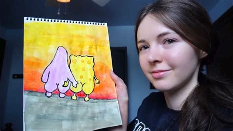 Speaking Spanish While Painting Spongebob In The Nude YouTube