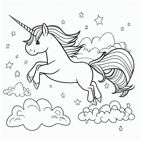 Total Imagem Desenhos Unicornios Para Colorir Br Thptnganamst Edu Vn