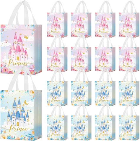 Amazon Locmeo 24 Pcs Prince And Princess Party Favor Bags With