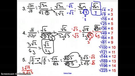 102 Simplifying Radical Expressions Part 2 Youtube