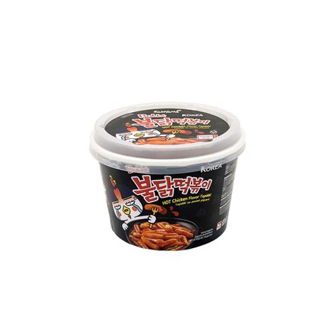 Buldak Hot Chicken Flavor Topokki 185g Little Asia