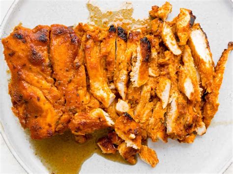 Chicken Peri Peri Shawarma With Mint Yogurt Sauce The Real Food Geek