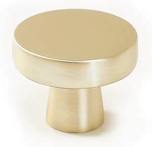 Cotykiley Pack Brushed Brass Kitchen Cabinet Knobs Inch Drawer