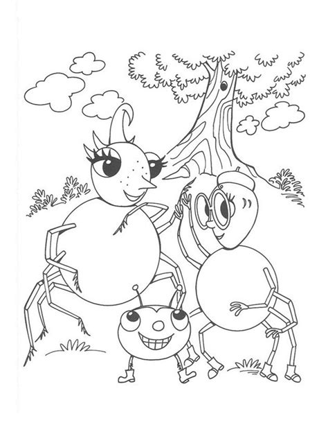 Miss-Spider from Miss Spider Coloring Page - Free Printable Coloring ...