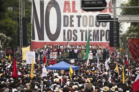 Fotos López Obrador Marcha Contra Las Reformas Del Gobierno De México Internacional El PaÍs