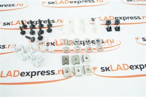Комплект крепежных элементов для задних заводских локеров на Лада ...