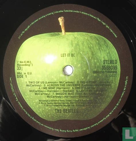 Let It Be LP 0602507138899 2021 Beatles The LastDodo