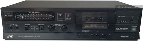 JVC KD-X2 - Hi-Fi Database - Cassette Decks
