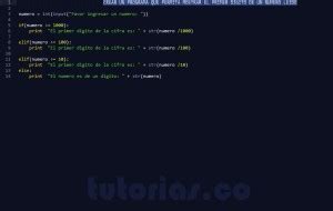 Sentencia If Else Python El Primer Digito De Un Numero Tutorias Co