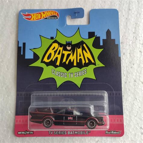 Hot Wheels Premium Entertainment Batman TV Series Batmobile Shopee Malaysia
