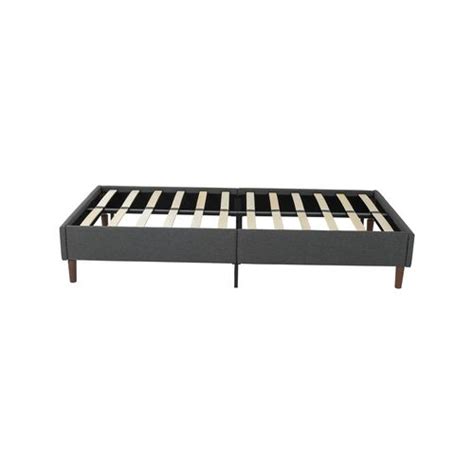 Bed Frame Mattress Foundation Dark Grey Double Bunnings Australia