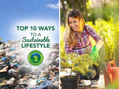 10 Top Ways to a Sustainable Lifestyle | Pure Hemp Botanicals