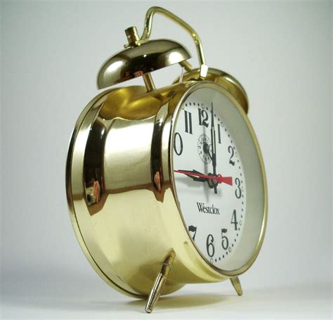 Vintage Westclox Twin Bell Alarm Clock