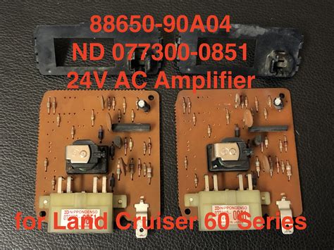 For Sale 2x 24v Ac Amplifiers From Land Cruiser 60 Series 88650 90a04