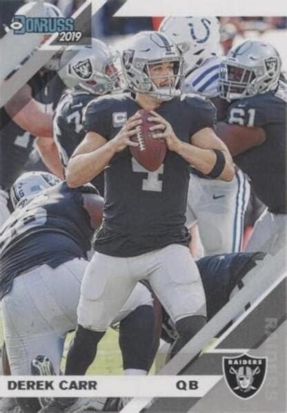 2019 Panini Donruss 194 Derek Carr For Sale Online EBay