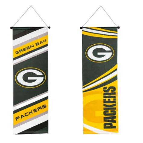 Evergreen Green Bay Packers, Dowel Banner, One Size - Kroger