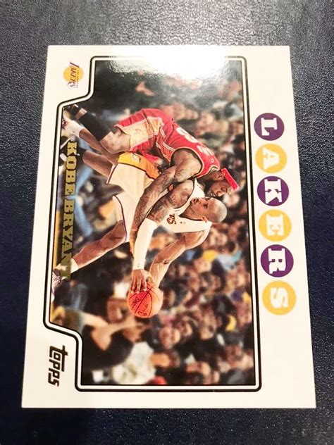 Yahoo Super Rare Gold Version Topps Kobe Bryan