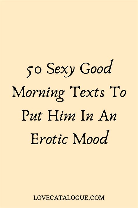 150 Cute Good Morning Texts For Him To Make Him Smile Artofit