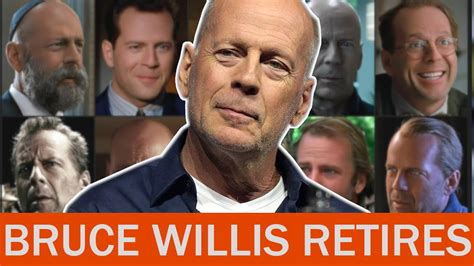 Bruce Willis Retires From Acting 2022 After Aphasia Diagnosis Youtube