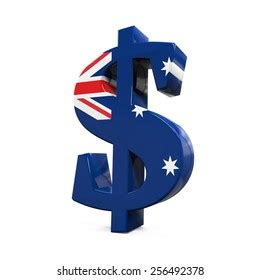 Australian Dollar Symbol Stock Illustration 256492378