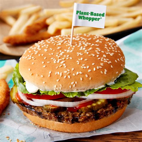 Plant Based Whopper Burger Kingin Bitki Bazlı Lezzeti • Themagger