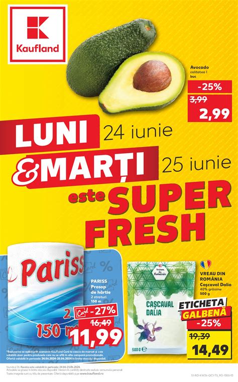 Catalog Oferte Kaufland Luni Marti Iunie Catalog Az