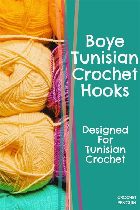 Boye Tunisian Crochet Hooks Worldly Hobbies Gazette