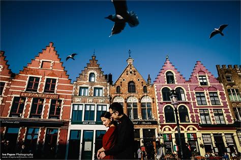 Sunny winter photo session in Bruges - Engagement and wedding ...