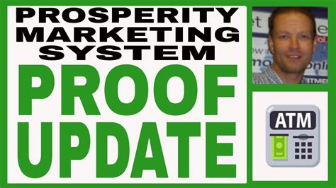 Prosperity Marketing System Review Proof Update Fast Into