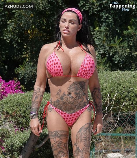 Katie Price Sizzles In Sexy Pink Bikini In Alicante Aznude