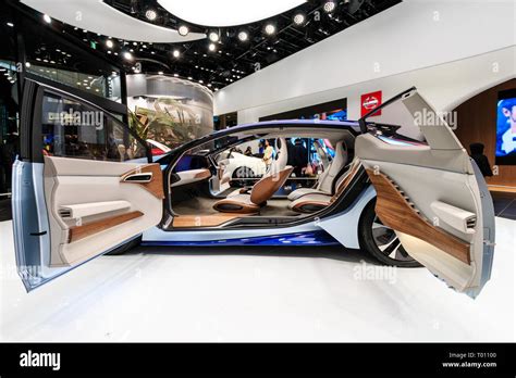 Nissan Flagship Showroom On The Ginza In Tokyo Display Of The Concept