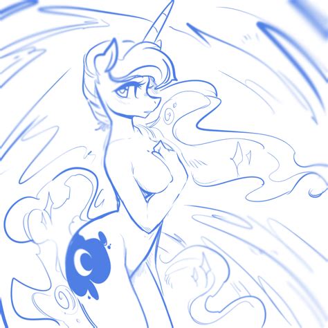 1102371 Questionable Artist Glacierclear Princess Luna Alicorn