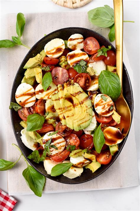 Keto Caprese Salad Sweet As Honey